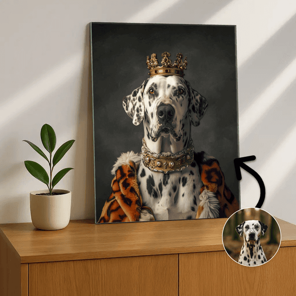 Majesteit in luipaardmantel