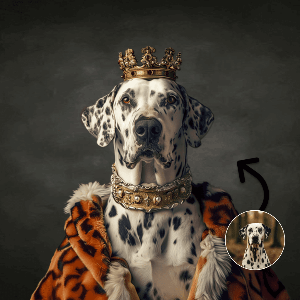 Majesteit in luipaardmantel