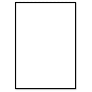 basic lijst zwart