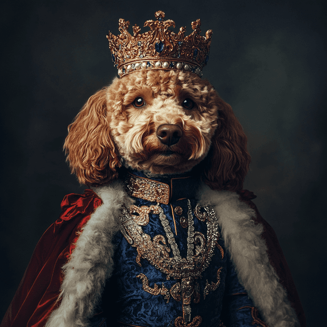 FamilieJuweeltje.nl koning 2 voorbeeld op een dressoir