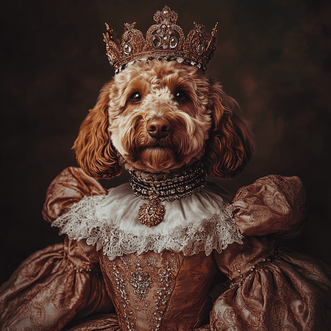 FamilieJuweeltje.nl koningin voorbeeld op een dressoir